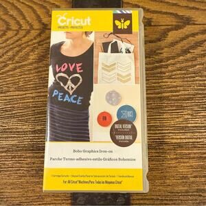 Cricut Boho Graphics Iron-on Kit with Yellow and Black